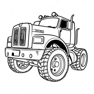 Monster Diesel Vragmotor Inkleurblad 97187 36175