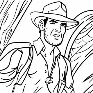 Avontuurlike Indiana Jones In Aksie Inkleurblad 97389 36324