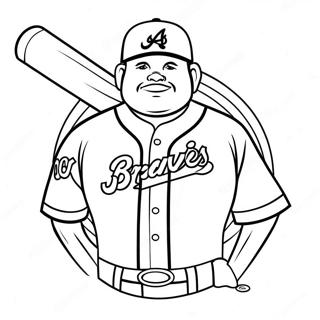 Atlanta Braves Inkleurbladsye