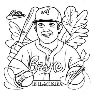 Atlanta Braves Inkleurbladsye