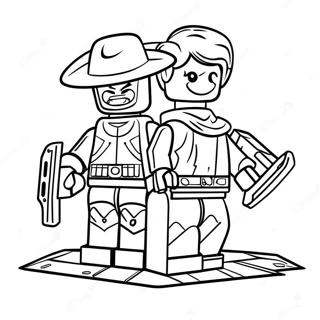 Epiese Lego Fortnite Strijd Inkleurblad 97570-36462