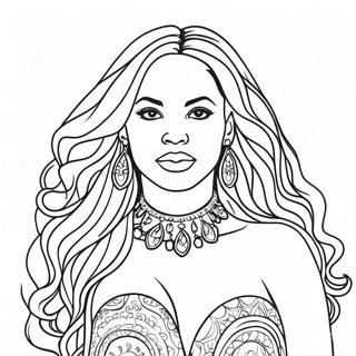 Beyonce Inkleurbladsye