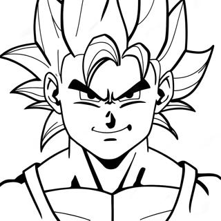 Super Saiyan Goku Inkleurblad 97879-36834