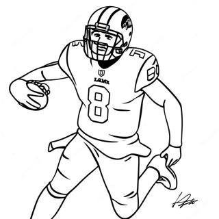 Lamar Jackson Inkleurbladsye
