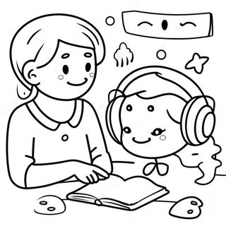 Begripvolle Kinders Wat Luister Inkleurblad 98063-36985