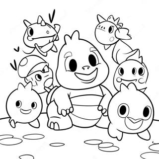 Bowser Jr Wat Met Vriende Speel Inkleurblad 98089 37009