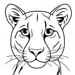 Realistiese Koei Portret Inkleurblad 98884 37630