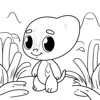 Avontuurlike Kwami Inkleurblad 99268-37925