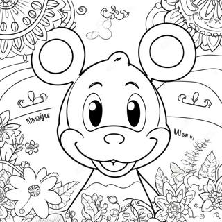 Speelse Disney Aanhaling Inkleurblad 99370-38007