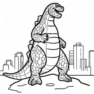 Godzilla 2021 Inkleurbladsye