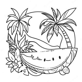 Tropiese Vsco Vibes Inkleurblad 99885-38600